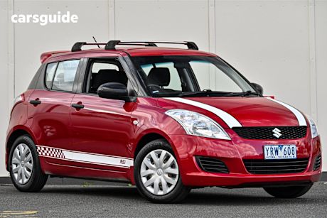 Red 2011 Suzuki Swift Hatch GA F