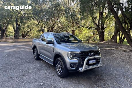 Silver 2023 Ford Ranger Ute Tray