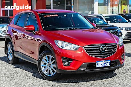 Red 2016 Mazda CX-5 Wagon Maxx Sport (4X4)