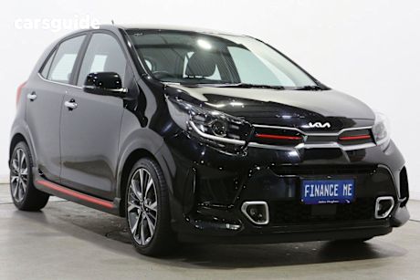 Black 2022 Kia Picanto Hatch GT-LINE F