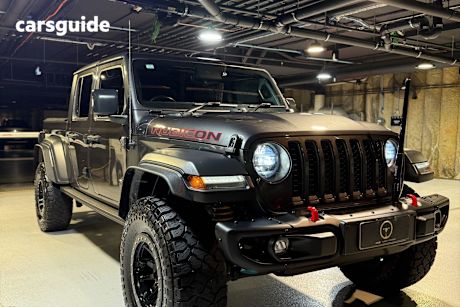 Grey 2021 Jeep Gladiator Ute Tray RUBICON 4X4