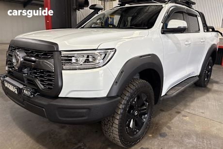 White 2022 GWM UTE Ute Tray CANNON XSR 4X4