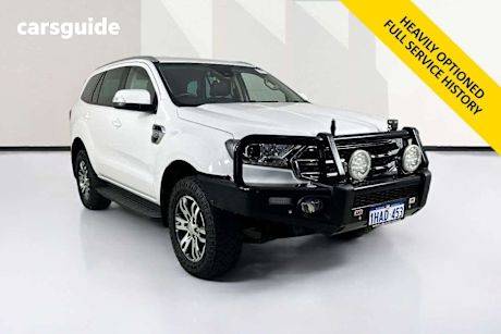 White 2020 Ford Everest Wagon Trend (4Wd 7 Seat)