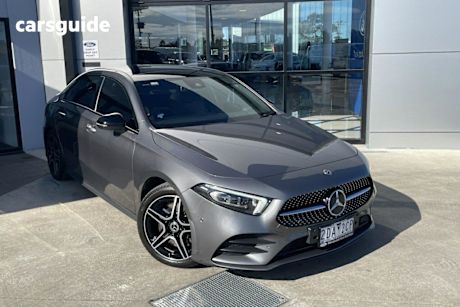 Grey 2022 Mercedes-Benz A-CLASS Sedan A250 4WD
