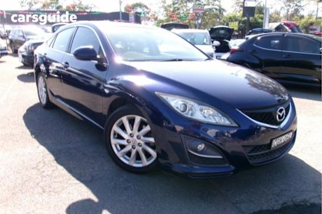 Blue 2012 Mazda 6 Hatchback Touring