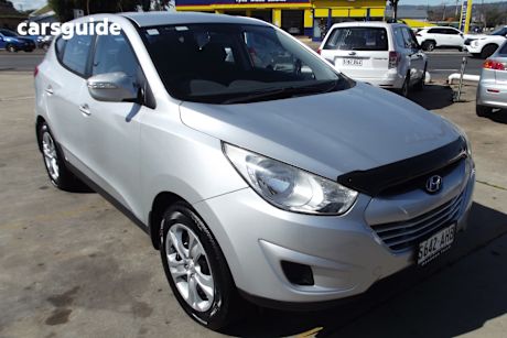 Silver 2010 Hyundai IX35 Wagon Active (Fwd)