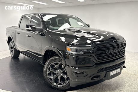 Black 2022 Ram 1500 Ute Tray LIMITED RAMBOX 4X4
