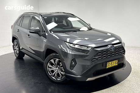 Grey 2022 Toyota RAV4 SUV GXL 4X4