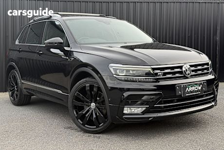 Black 2017 Volkswagen Tiguan SUV 162TSI HIGHLINE 4WD