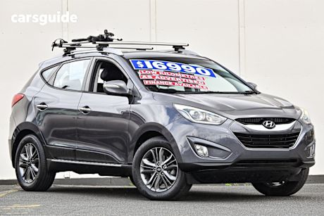 Grey 2014 Hyundai IX35 SUV ELITE 4X4