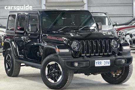 Black 2020 Jeep Wrangler SUV UNLIMITED RUBICON 4X4