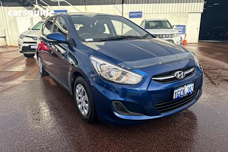 Blue 2016 Hyundai Accent Hatch ACTIVE F