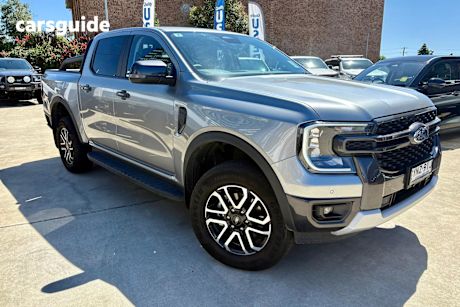 Silver 2024 Ford Ranger Ute Tray SPORT 4X4