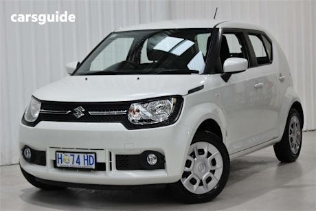 White 2017 Suzuki Ignis Hatch GL F
