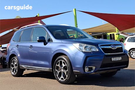Blue 2013 Subaru Forester SUV XT 4WD