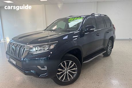 Blue 2022 Toyota Landcruiser Prado SUV KAKADU 4X4