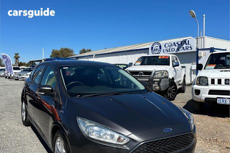 Grey 2017 Ford Focus Hatchback Trend