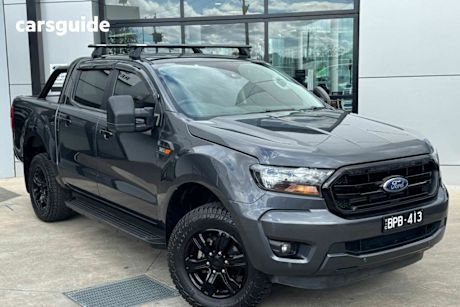 Grey 2021 Ford Ranger Ute Tray XLS 4X4