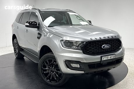 Silver 2020 Ford Everest SUV SPORT 4X4