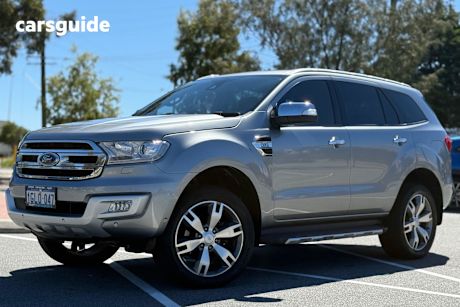 Grey 2017 Ford Everest SUV TITANIUM 4X4