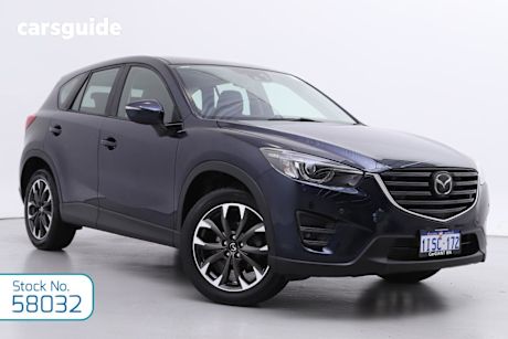 Blue 2015 Mazda CX-5 Wagon Akera (4X4)