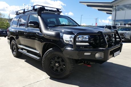 Black 2017 Toyota Landcruiser Wagon Sahara (4X4)