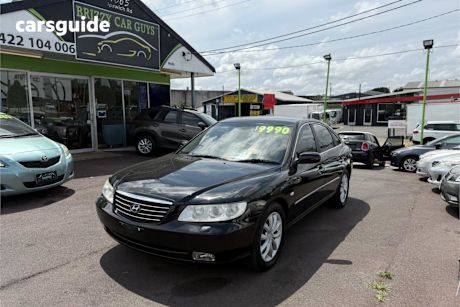 Black 2007 Hyundai Grandeur Sedan Limited