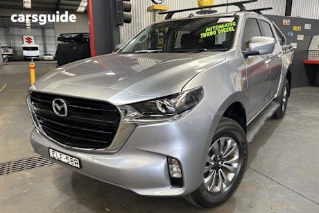 Silver 2020 Mazda BT-50 Dual Cab Pick-up Xt (4X2)