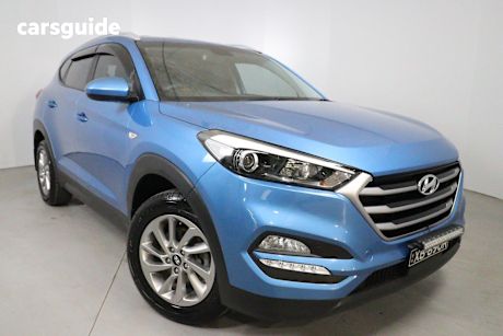 Blue 2017 Hyundai Tucson SUV ACTIVE F