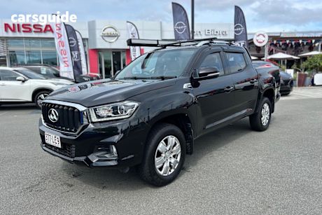 Black 2018 LDV T60 Double Cab Utility Pro (4X4)