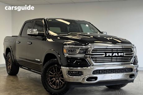 Black 2022 Ram 1500 Ute Tray LARAMIE RAMBOX 4X4