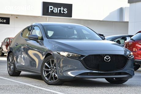 Grey 2025 Mazda Mazda3 Hatch G20 TOURING F