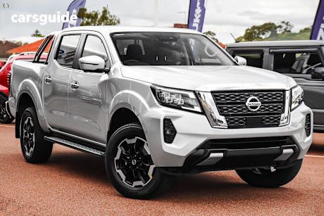 Silver 2025 Nissan Navara Ute Tray ST-X 4X4