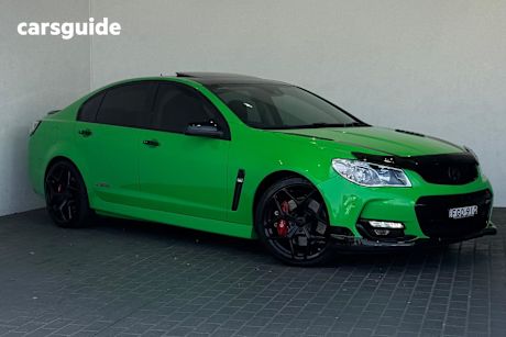 Green 2017 Holden Commodore Sedan Ss-V Redline