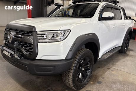White 2022 GWM UTE Ute Tray CANNON XSR 4X4