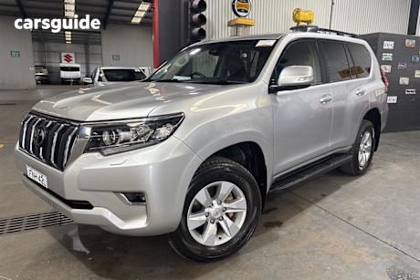 Silver 2019 Toyota Landcruiser Prado Wagon Gxl (4X4)
