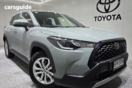 Green 2024 Toyota Corolla Cross SUV GX F