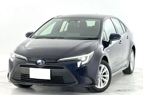 Blue 2024 Toyota Corolla Sedan ASCENT SPORT HYBRID F