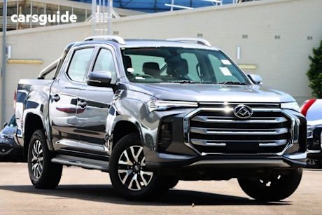 Grey 2025 LDV T60 Ute Tray MAX PRO 4X4