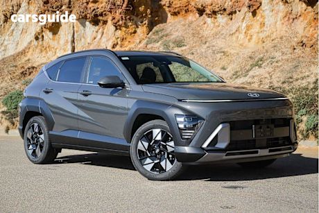 Grey 2025 Hyundai Kona SUV HYBRID ELITE F