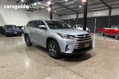 Silver 2019 Toyota Kluger Wagon Gx (4X2)