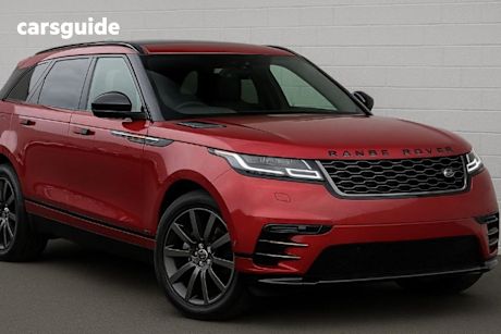 Red 2017 Land Rover Range Rover Velar Wagon D240 R-Dynamic S