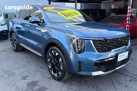 Blue 2024 Kia Sorento Wagon Gt-Line 7 Seat