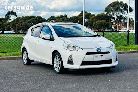 White 2012 Toyota Aqua Hatch G