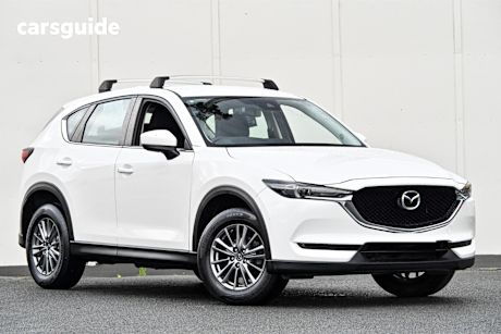 White 2018 Mazda CX-5 SUV MAXX SPORT F