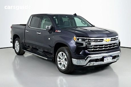 Black 2024 Chevrolet Silverado Crew Cab Pickup 1500 Ltz Premium