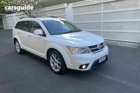 White 2015 Fiat Freemont SUV LOUNGE F