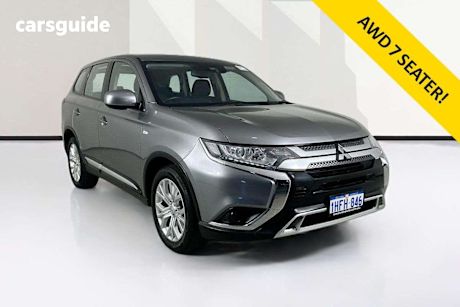 Grey 2021 Mitsubishi Outlander Wagon Es 7 Seat (Awd)