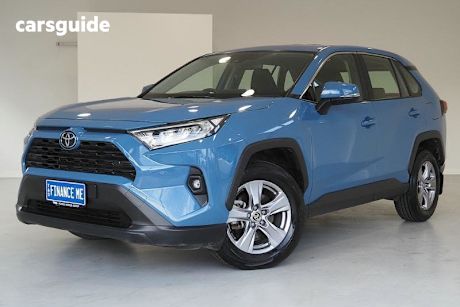 Blue 2023 Toyota RAV4 SUV GX F