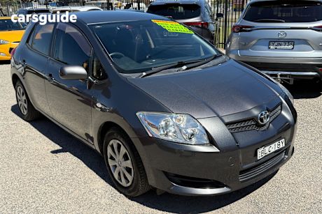 Grey 2009 Toyota Corolla Hatch ASCENT F